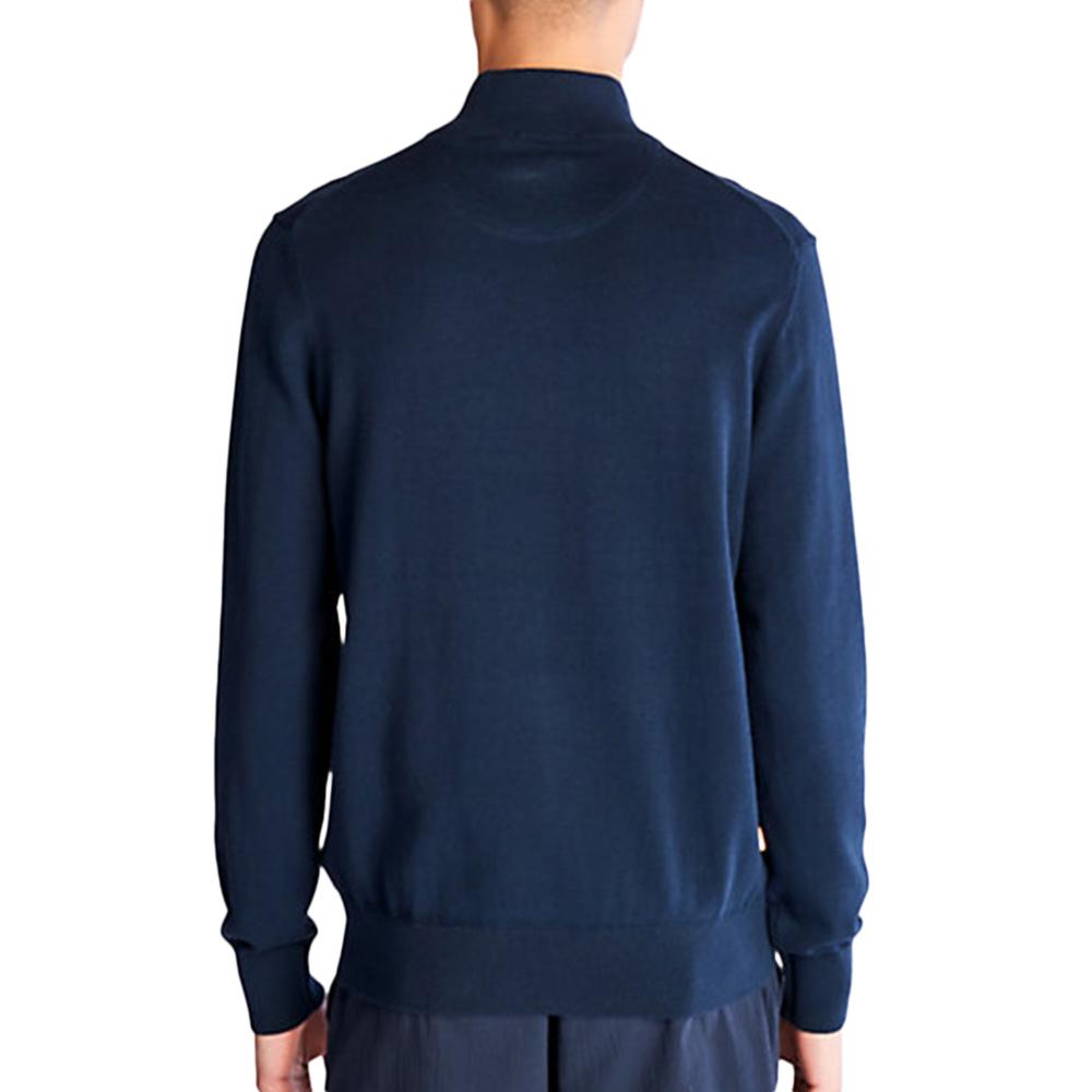 Sweat Zippé Marine Homme Timberland TB0A2 vue 2