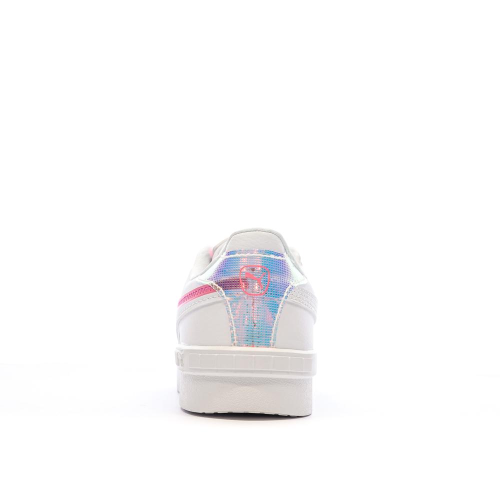 Baskets Blanches/Roses Fille Puma Jada 395599 vue 3