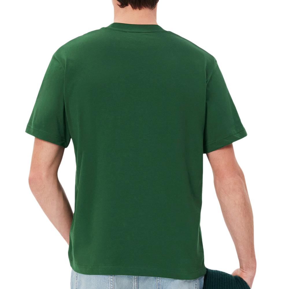 T-shirt Vert Foncé Homme Lacoste Klassiek vue 2