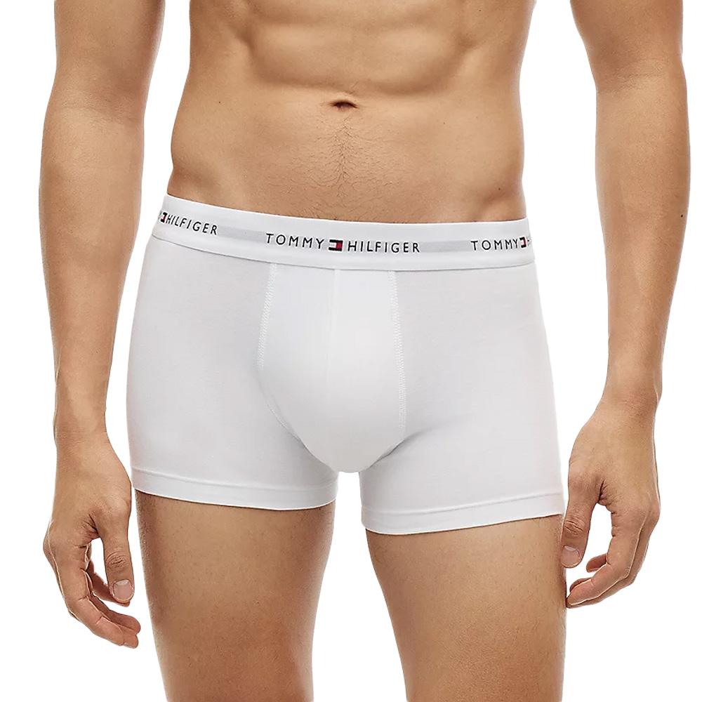 x3 Tommy Hilfiger Bóxers Tronco Hombre Blanco ver 2