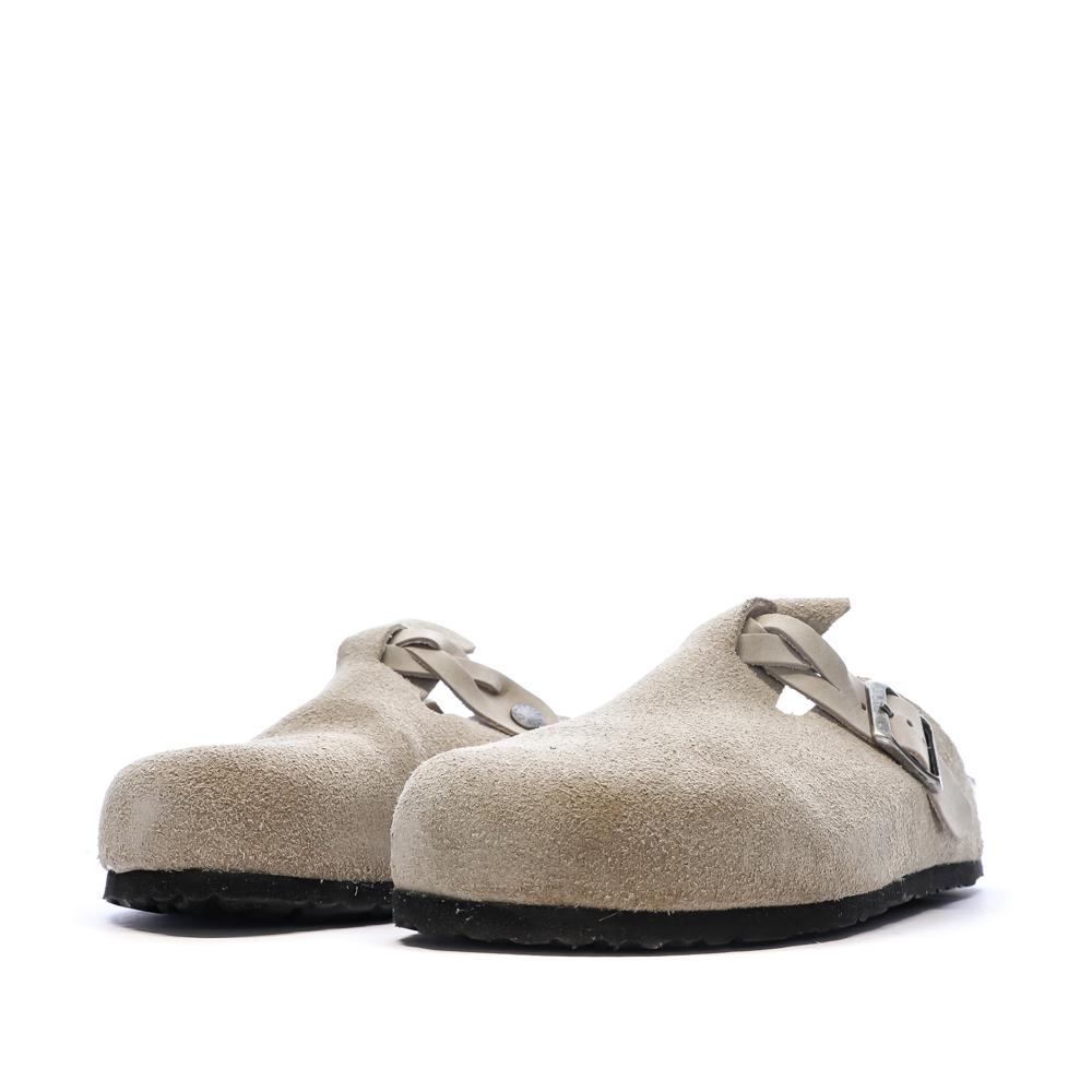 Sabot Taupe Femme Birkenstock Boston vue 6