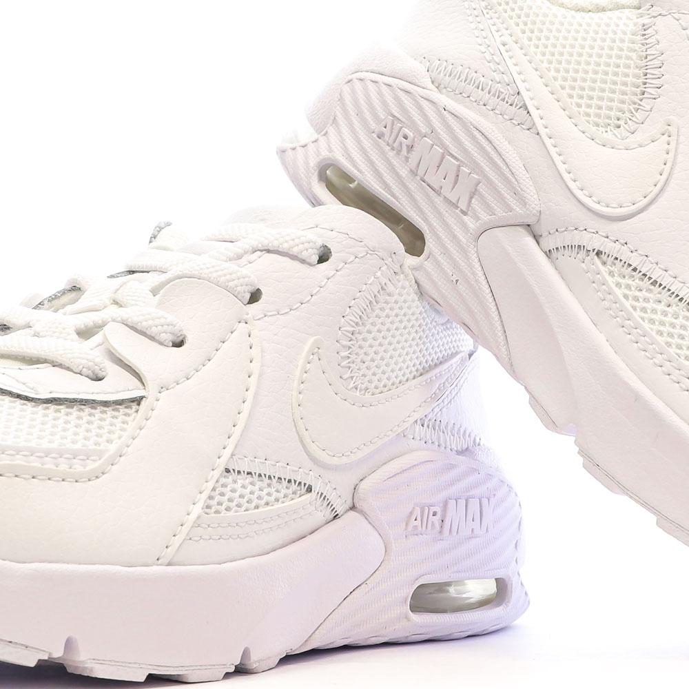 Baskets Blanches Garçon Nike Air Max Excee vue 7