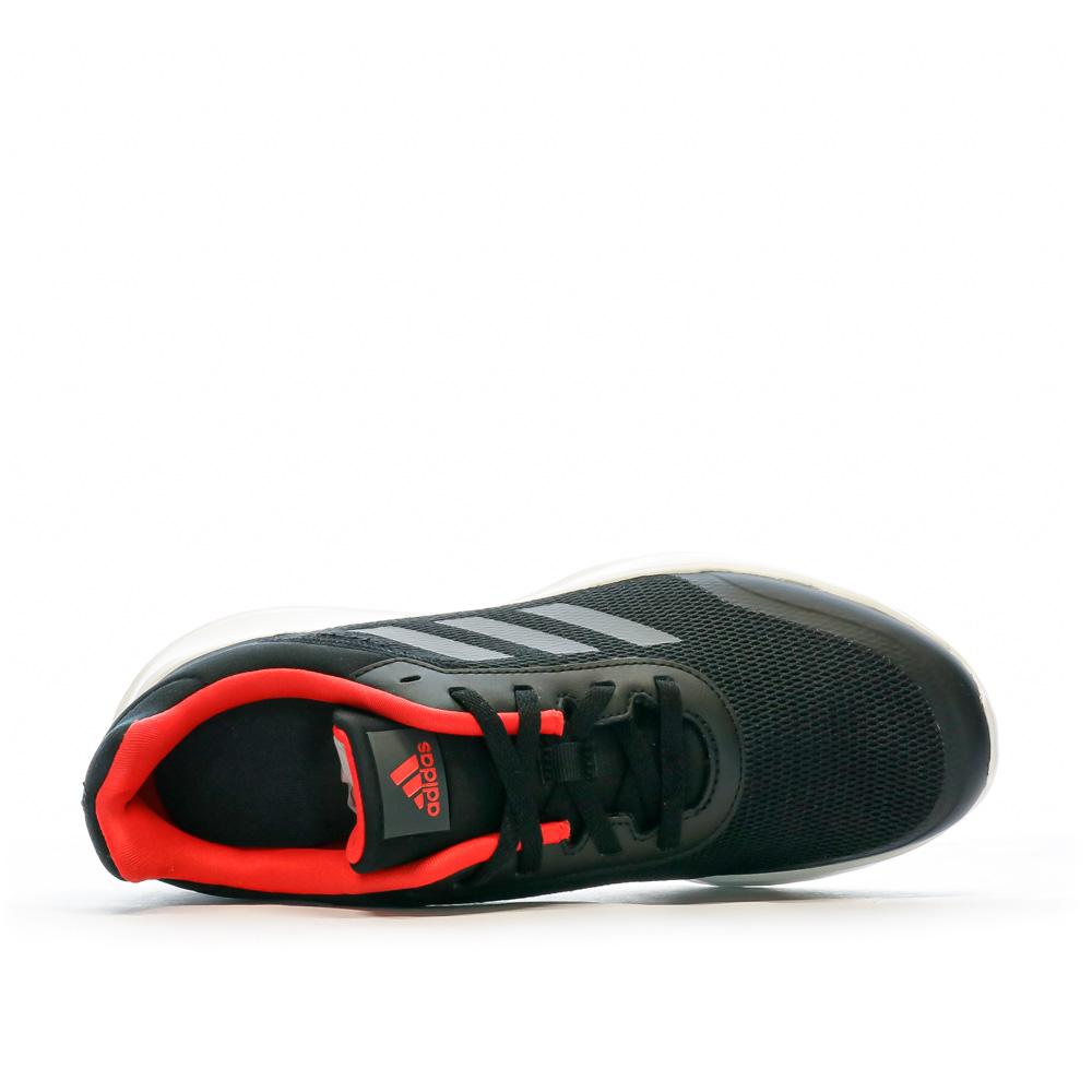 Baskets Noir/Rouge Homme/Garçon Adidas Tensaur Run 2.0 K vue 4