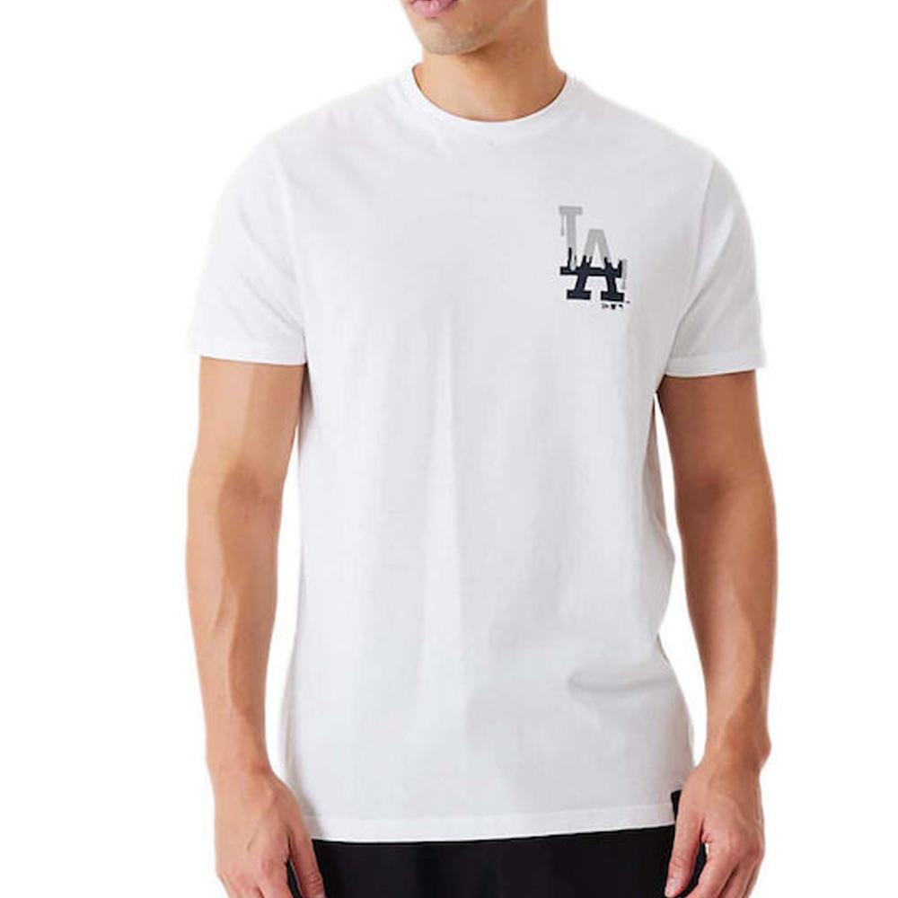 T-shirt Blanc Homme New Era Losdod pas cher
