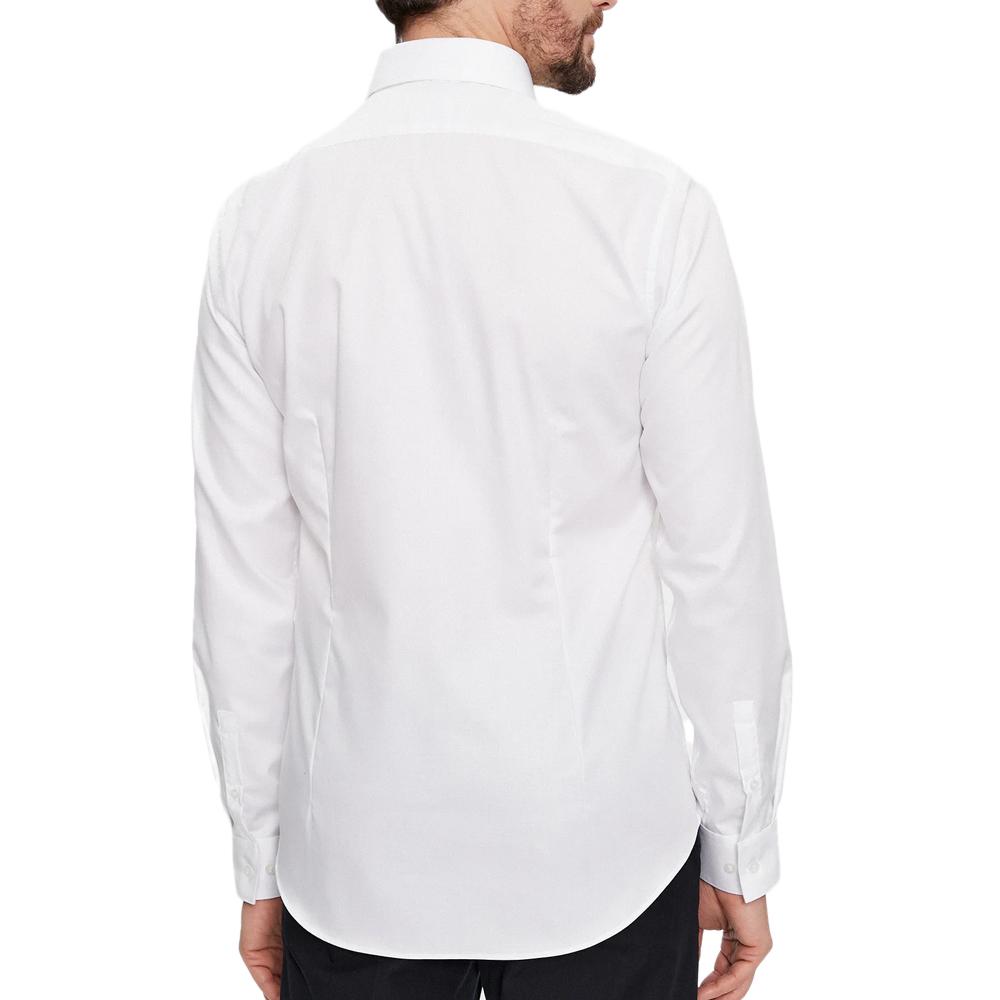 Chemise Blanche Homme Calvin Klein Jeans Twill Easy Care Slim vue 2