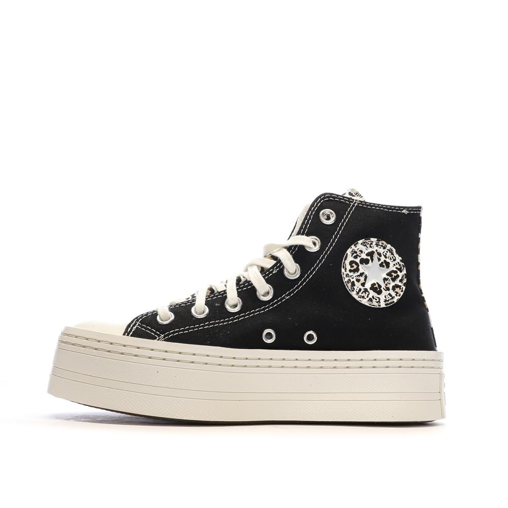 Baskets Noires Femme Converse Chuck Taylor All Star Modern pas cher
