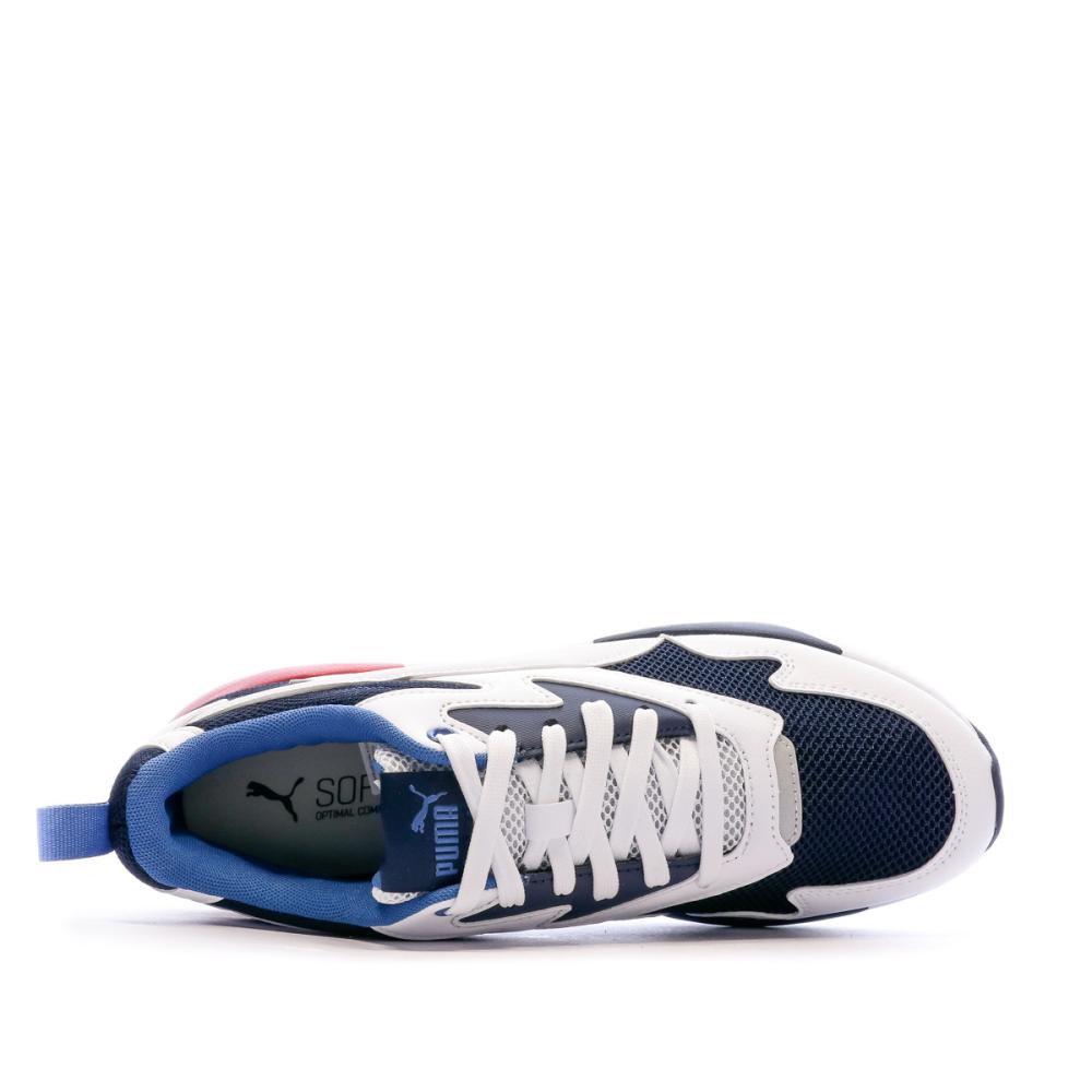 Baskets Blanches/Marines Homme Puma X-Ray Lite vue 4
