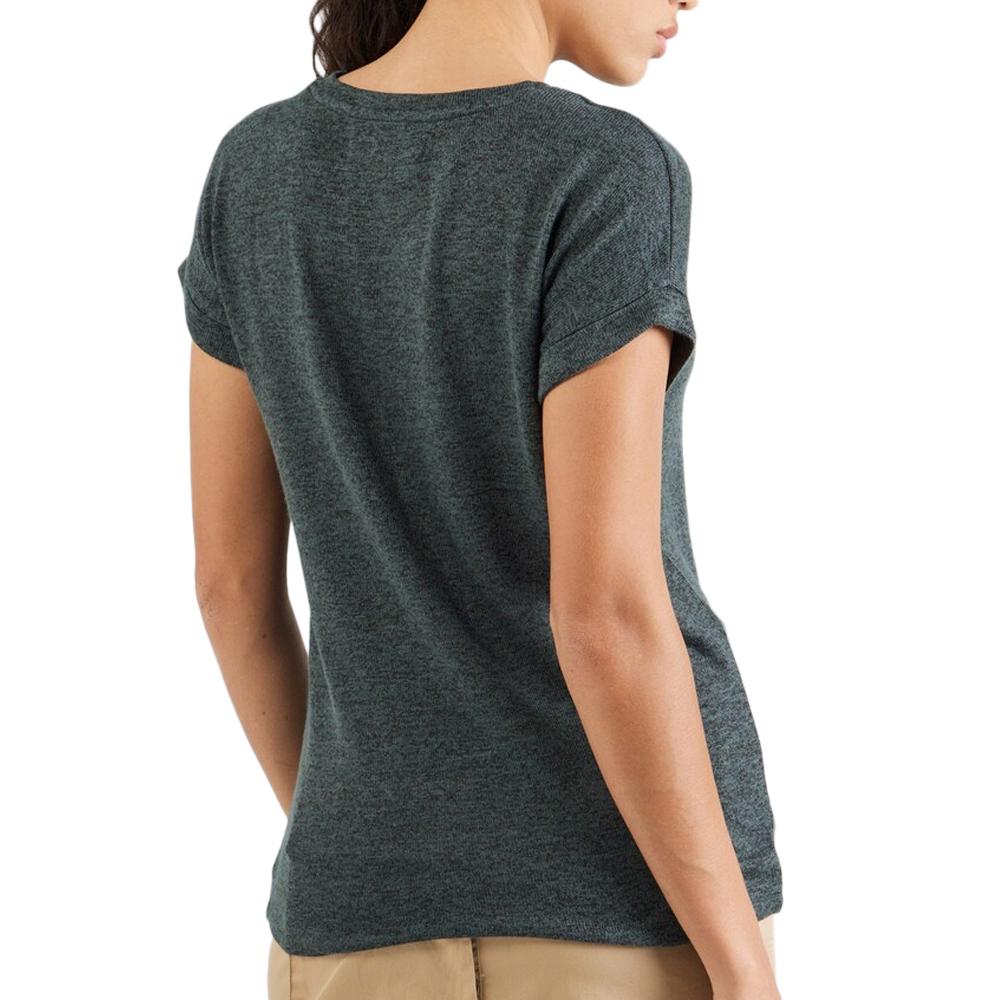T-shirt Fluide Vert Femme Vero Moda Brianna vue 3