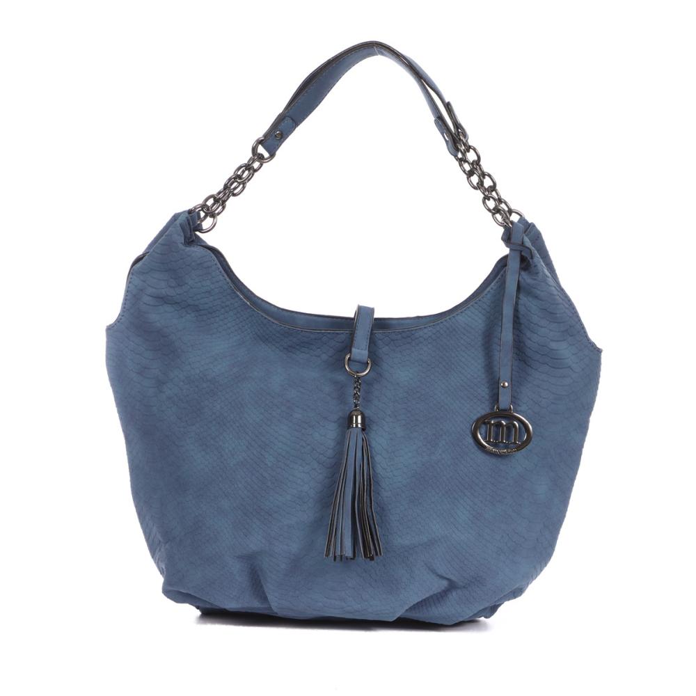 Sac à main Bleu femme Manoukian Indigo pas cher