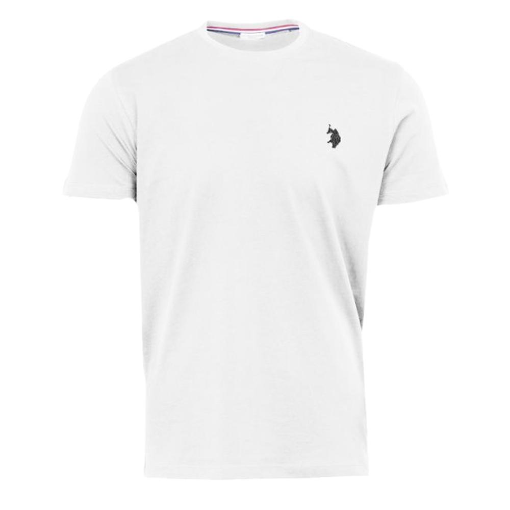 T-Shirt Blanc Homme US Polo ASSN Nick pas cher