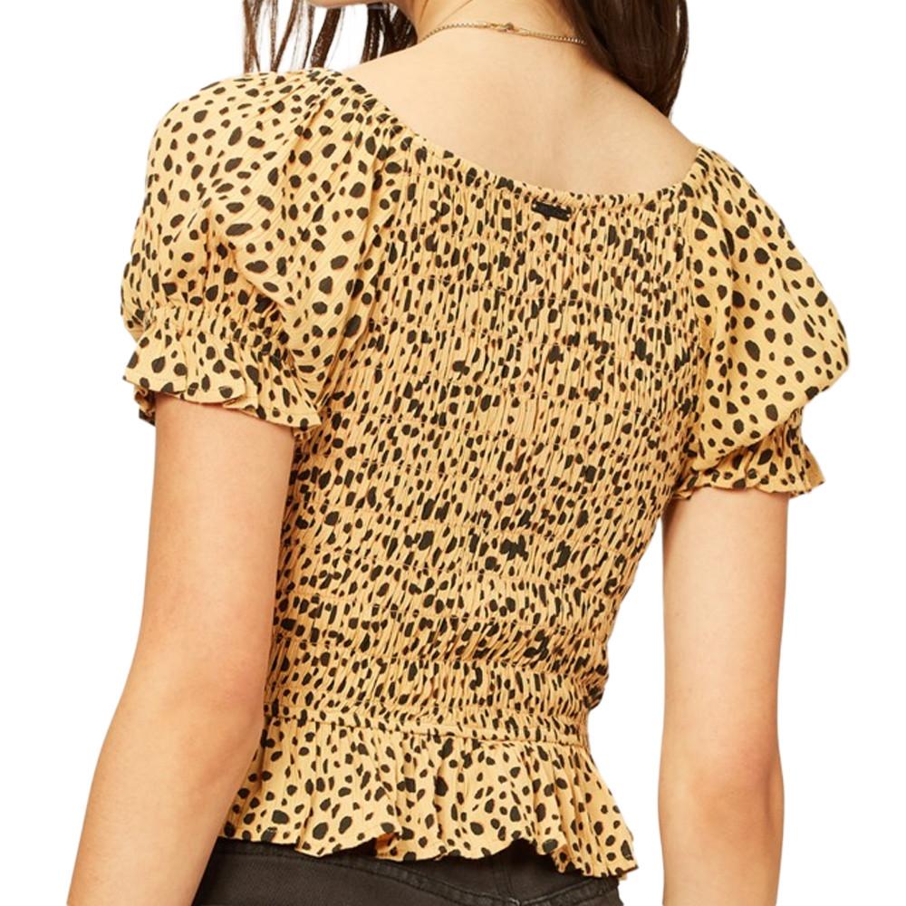 Top Camel/Noir Femme Billabong Sweet Talker vue 2