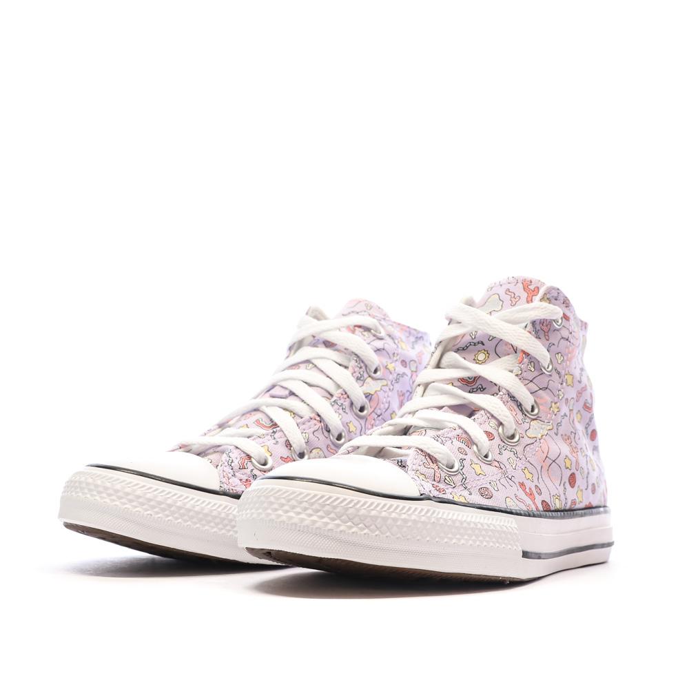 Baskets Violettes Garçon/Fille Converse Chuck Taylor All Star A03578C vue 6