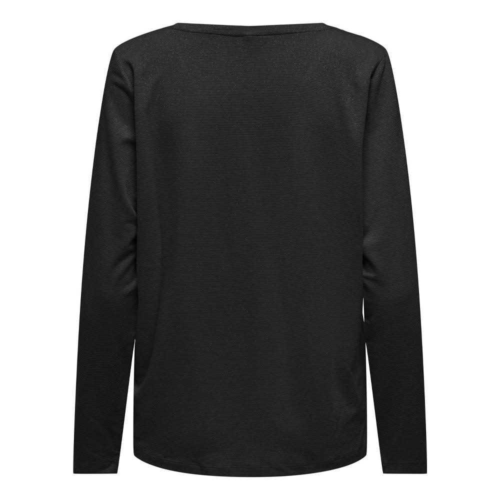 T-Shirt Noir Femme Only Harly vue 2