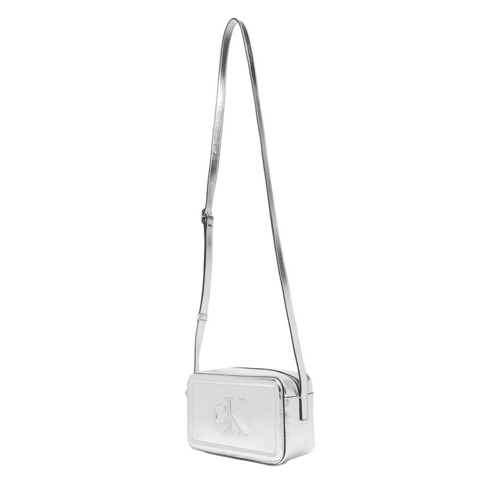 Sac Gris Métallisé Femme Calvin Klein Jeans LV04F3331G vue 3