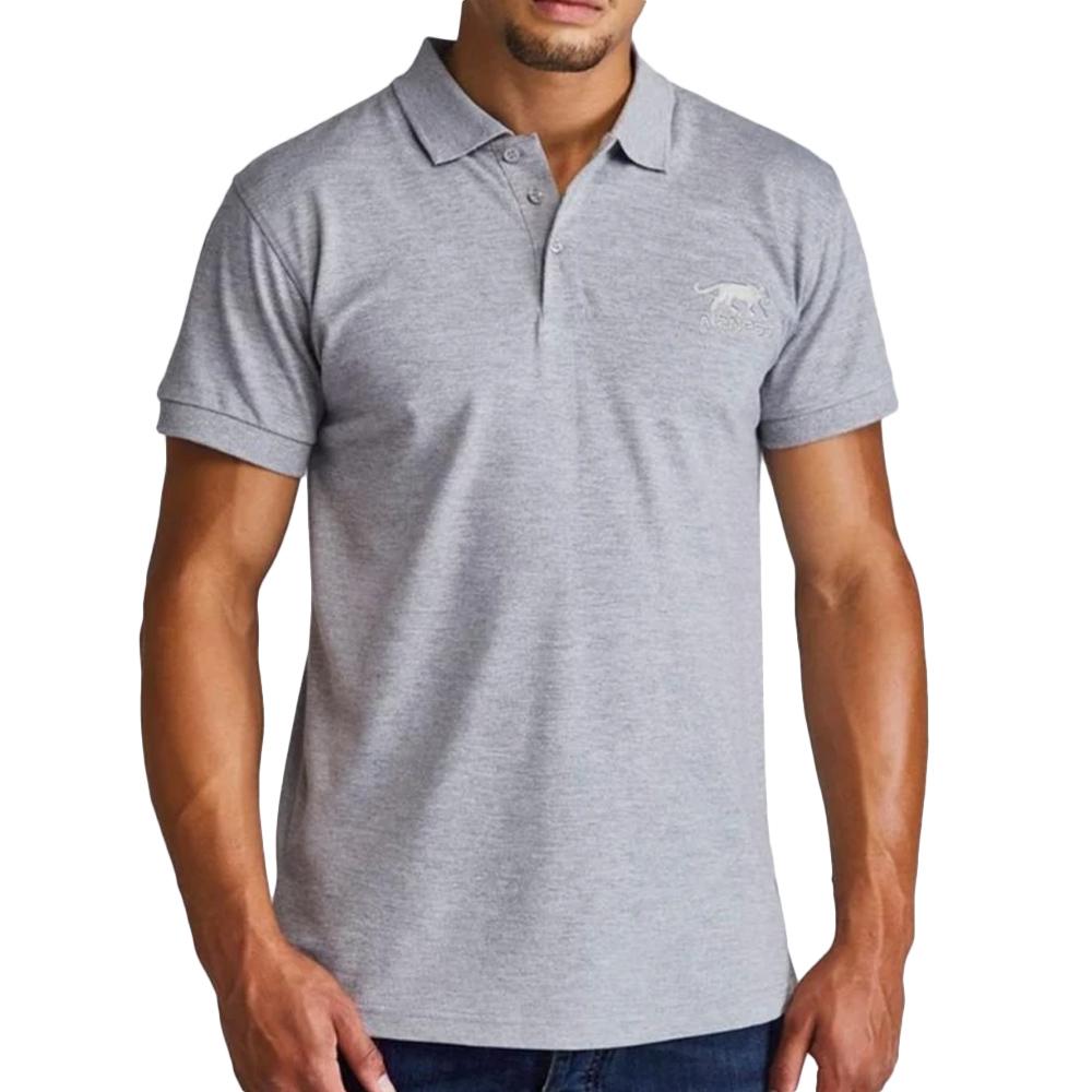 Polo Gris Homme Airness Predator pas cher