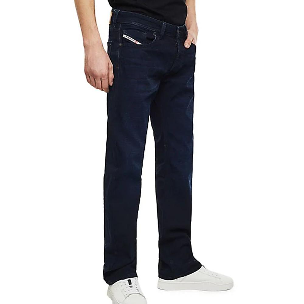 Jean Straight Bleu Marine Homme Diesel Larkee pas cher