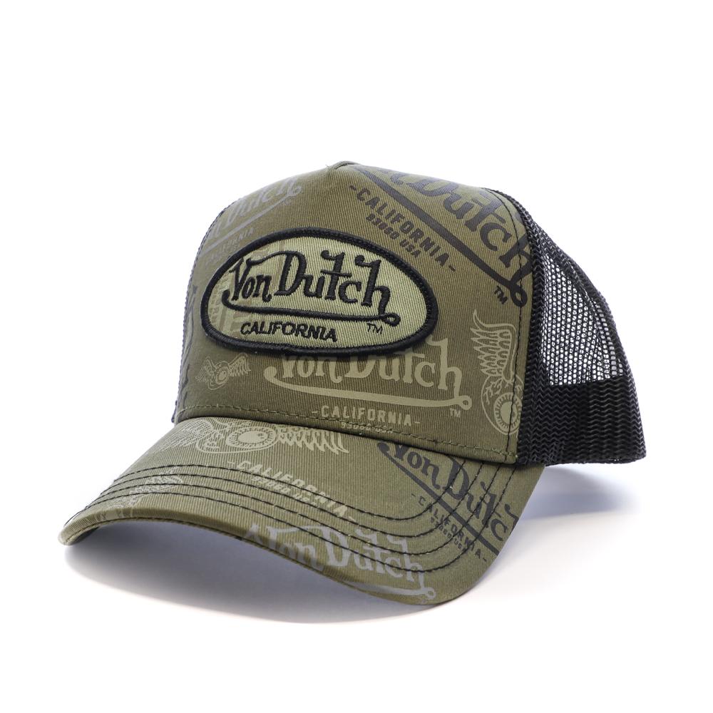 Casquette Kaki/Noir Homme Von Dutch USED pas cher