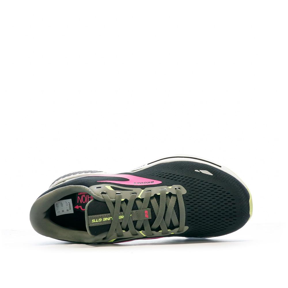 Chaussures de running Noires/Roses Femme Brooks 1203811D037 vue 4