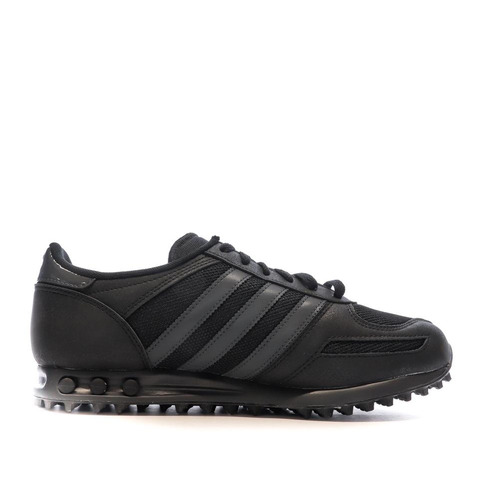 Baskets Noires Homme Adidas La Trainer vue 2