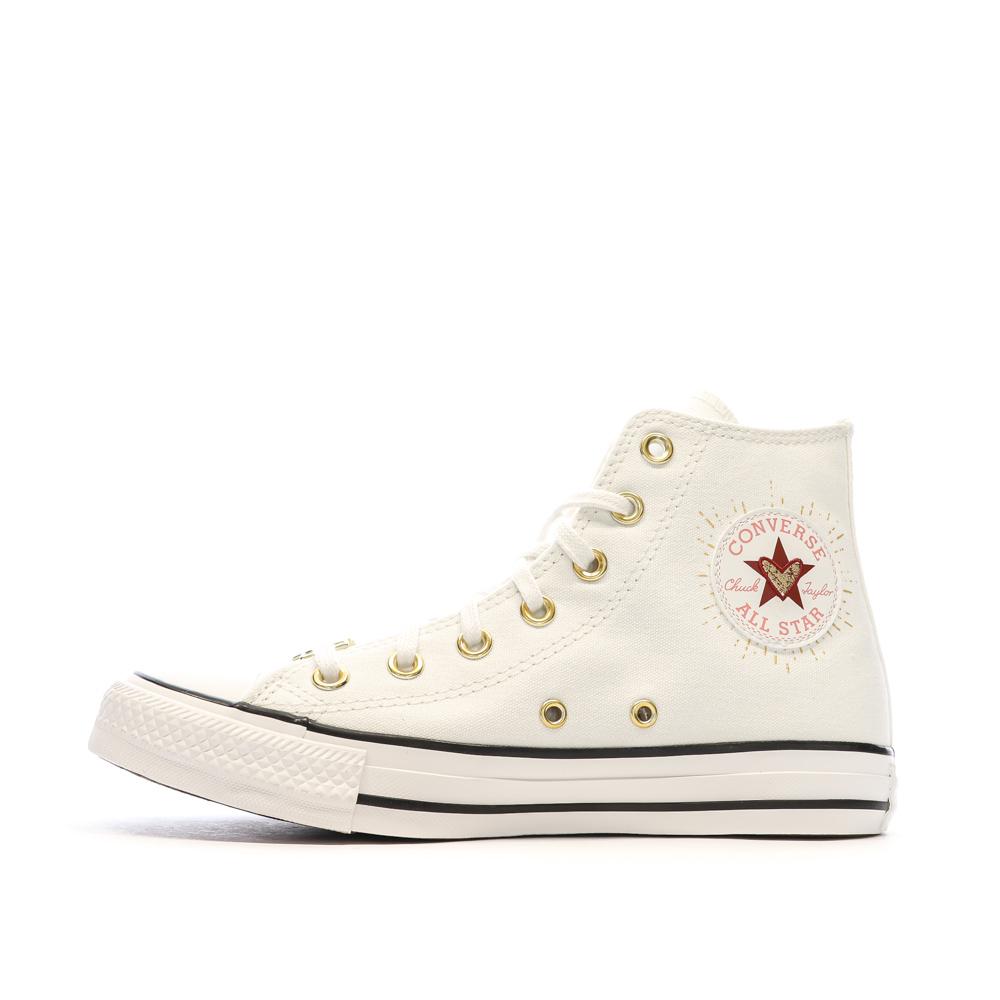 Baskets Ecrus Femme Converse Chuck Taylor All Star A05139C pas cher