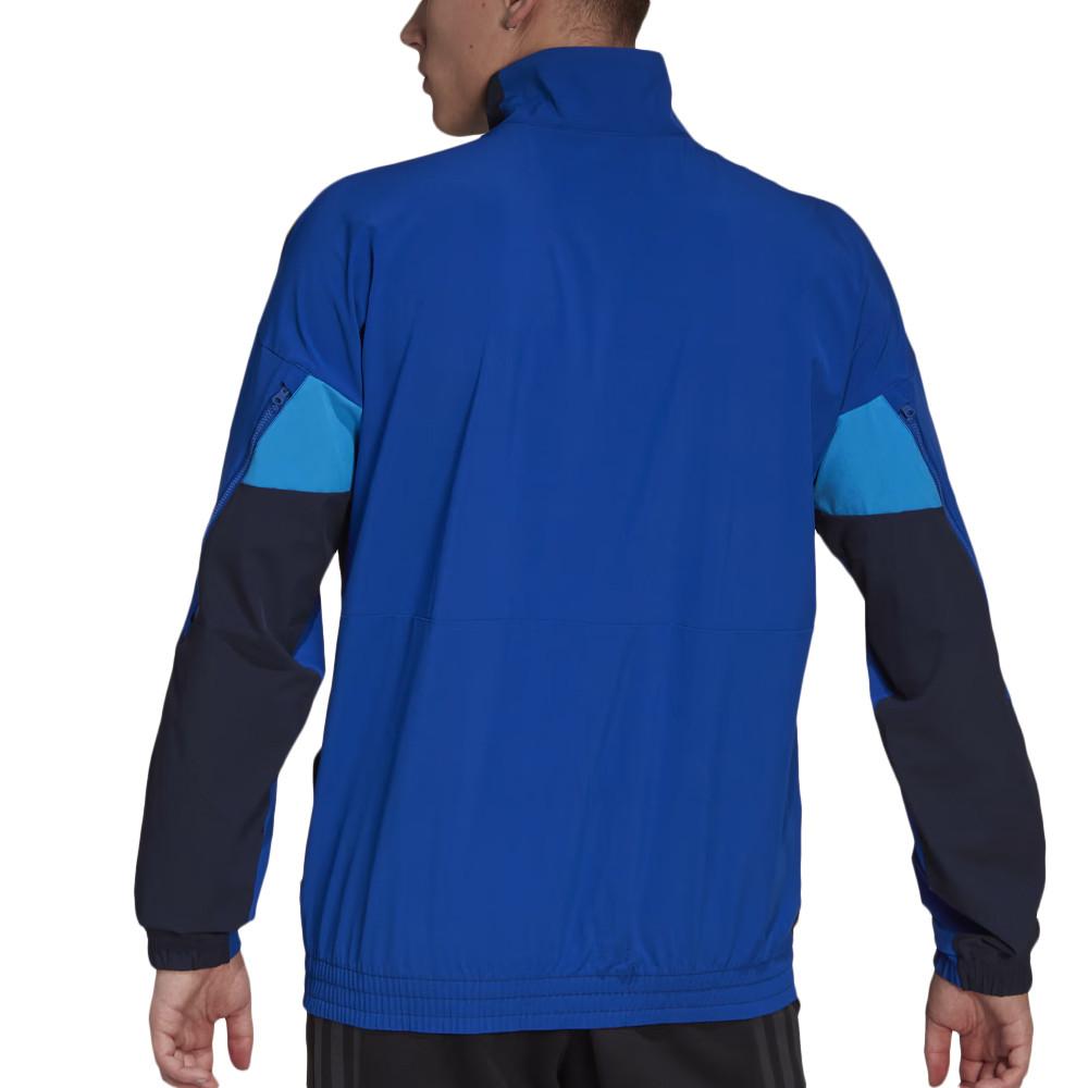 Veste de Survêtement Bleu Homme Adidas HE2247 vue 2