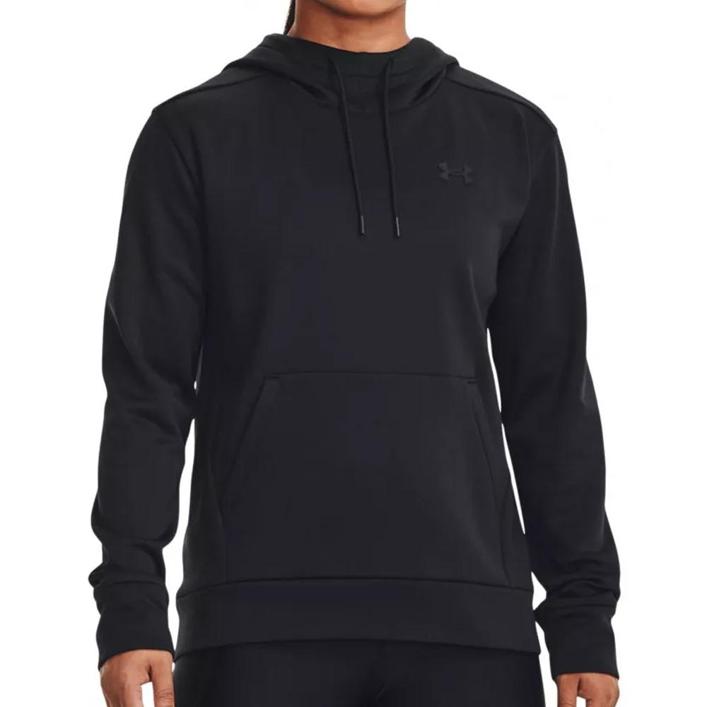 Sweat Noir Femme Under Armour Fleece pas cher