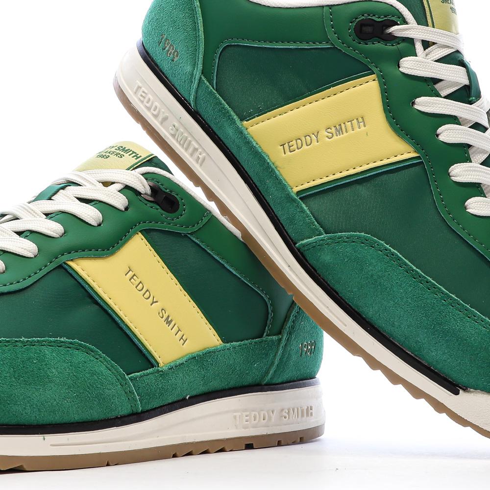 Teddy Smith Zapatillas Hombre Verde/Amarillo 120506 ver 7