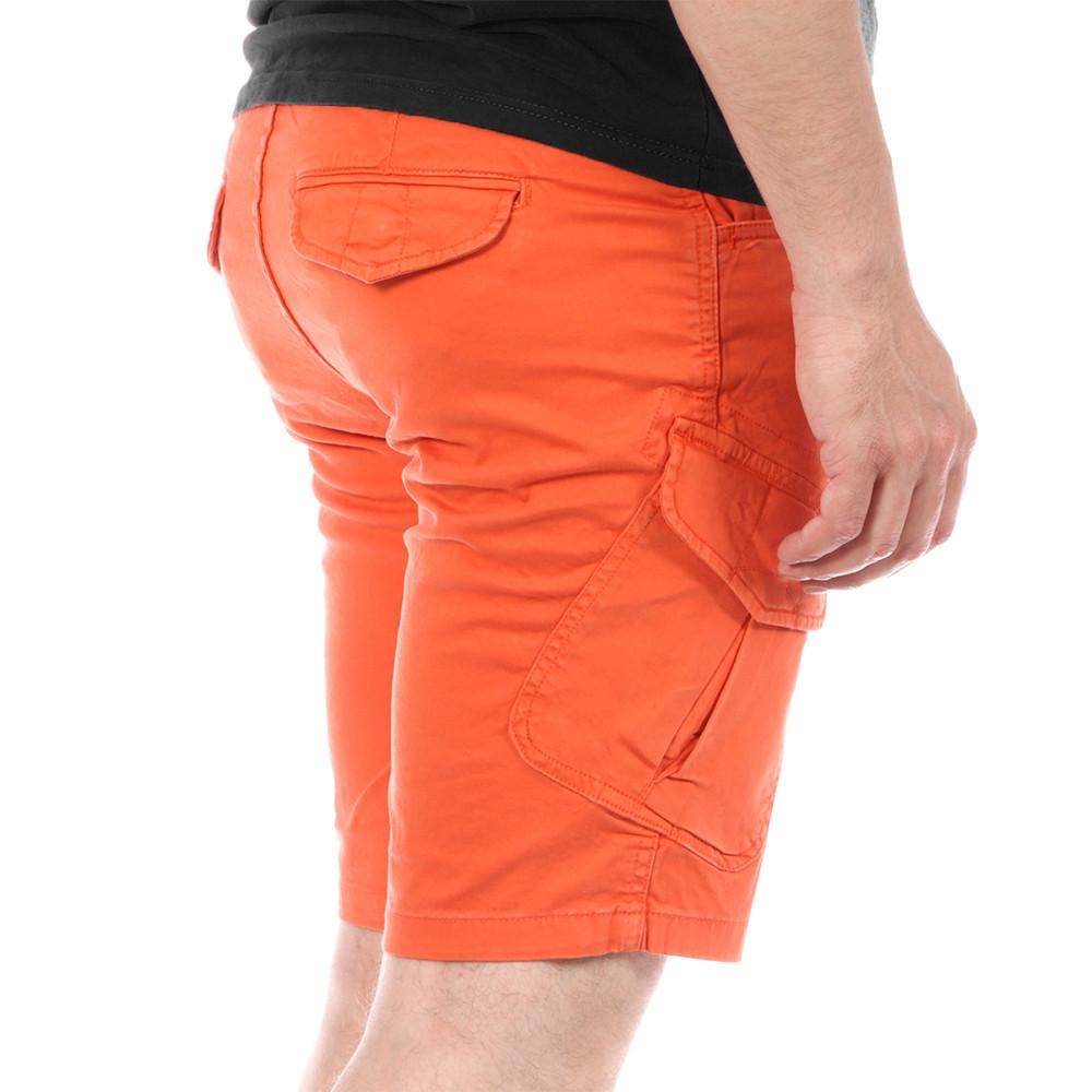 Short Orange Homme American People Legend vue 2