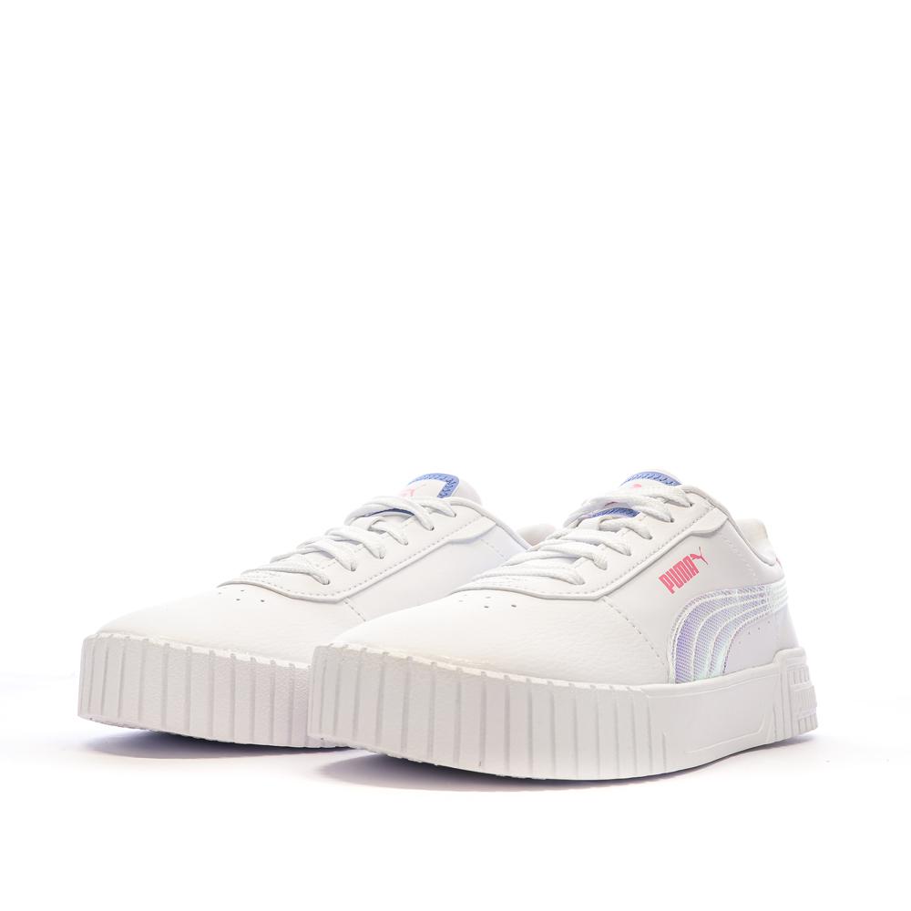 Baskets Blanches Fille Puma Carina 2.0 Deep Dive vue 6