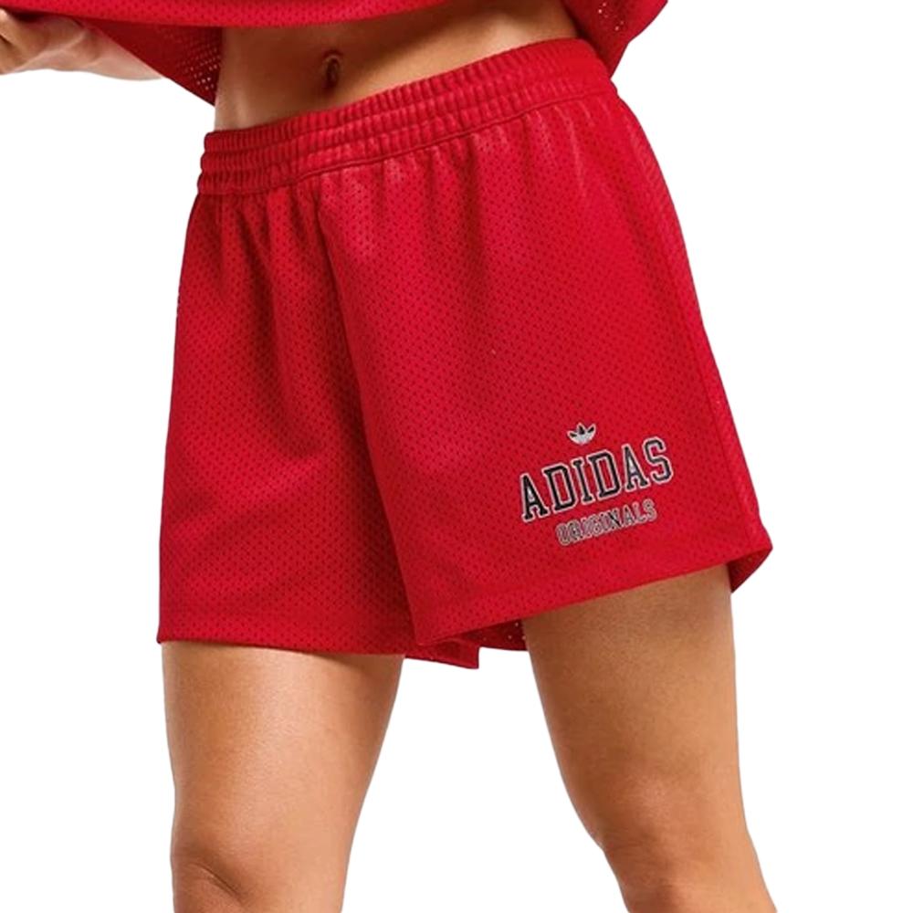 Short Rouge Femme Adidas Bb pas cher