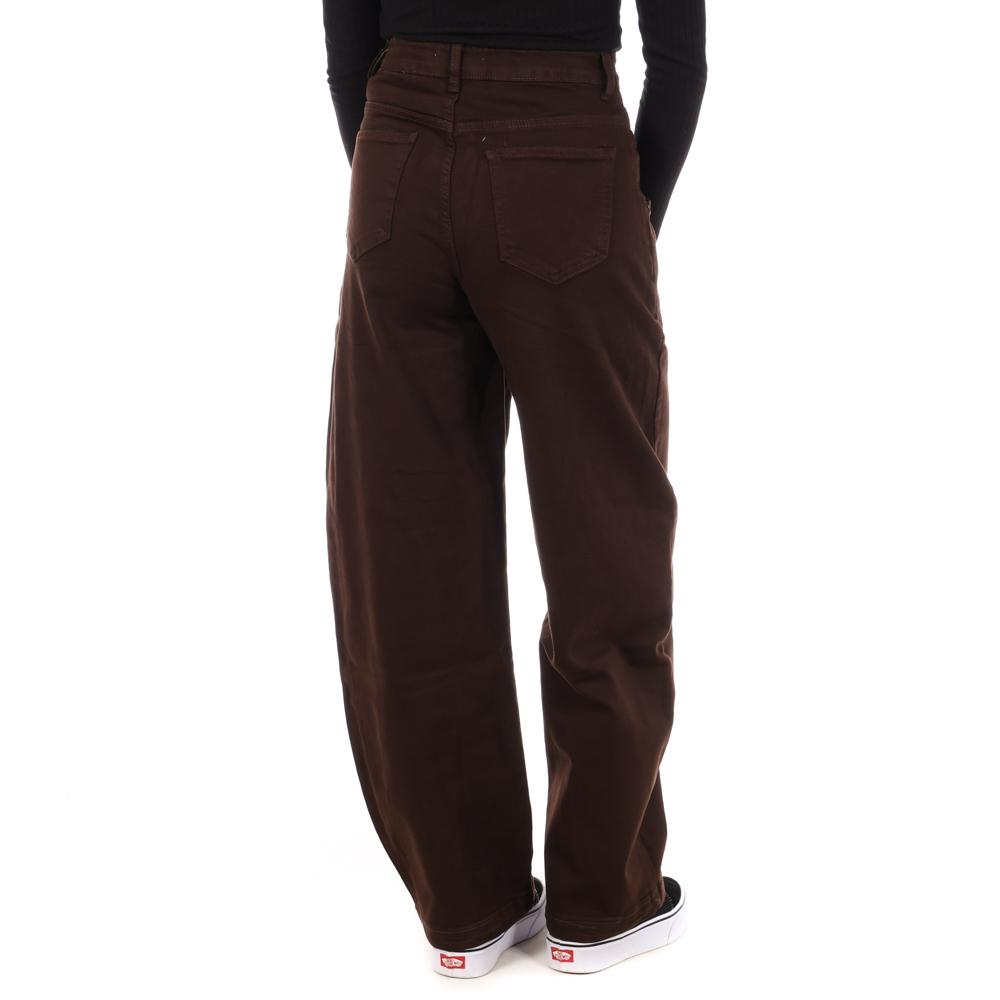 Jean Loose Marron Femme Monday Premium 1886F vue 2