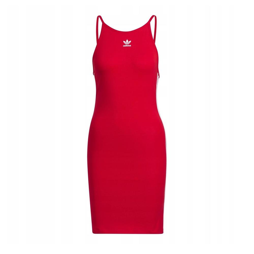 Robe Rouge Femme Adidas Dress pas cher