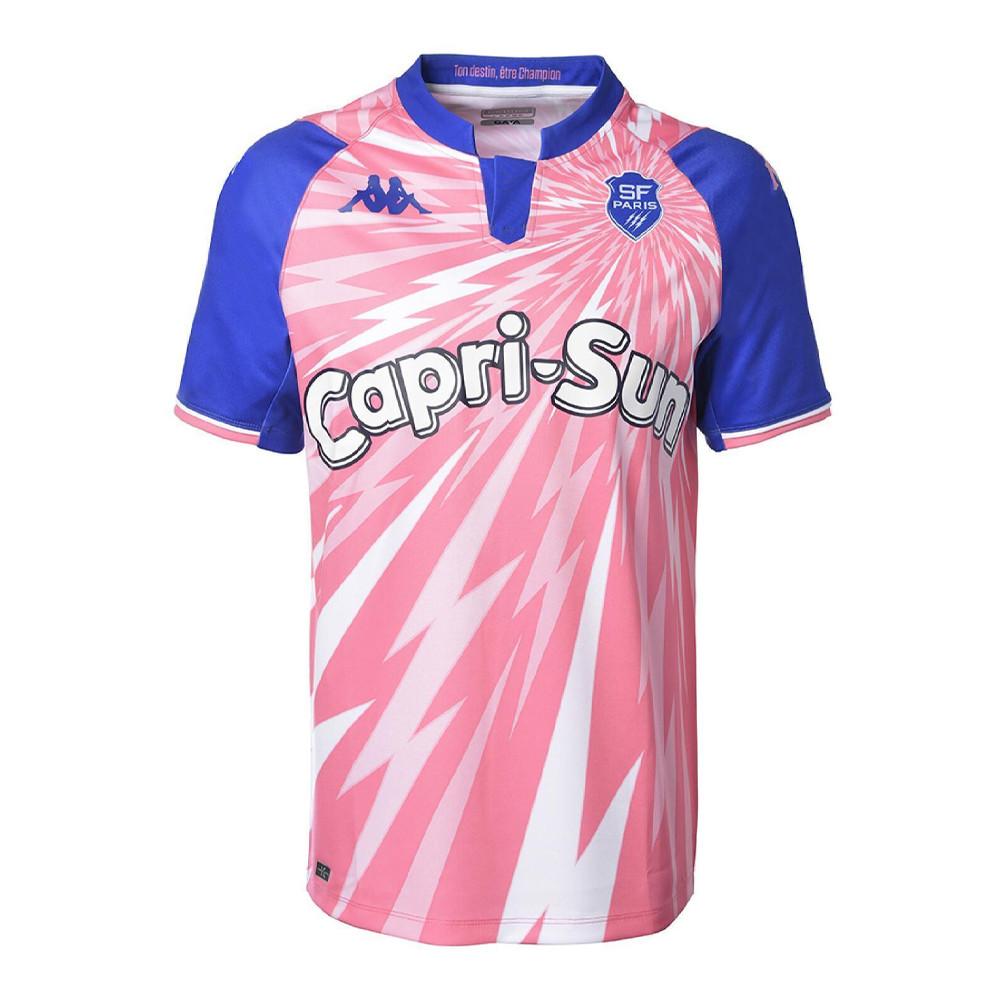 Stade Français Maillot de rugby Domicile Bleu Homme Kappa 2021/2022 pas cher