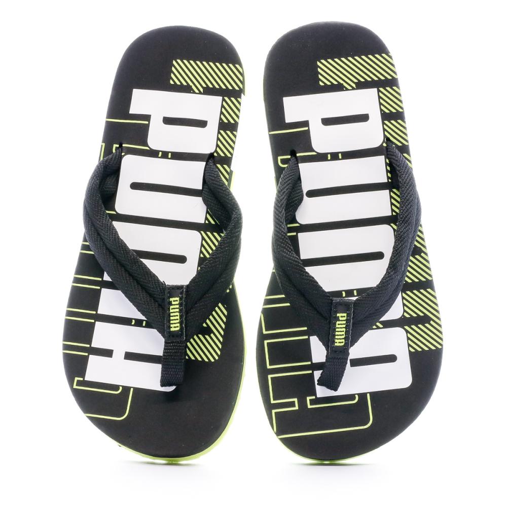 Tongs Noir/Vert Enfant Puma V2 Power vue 3