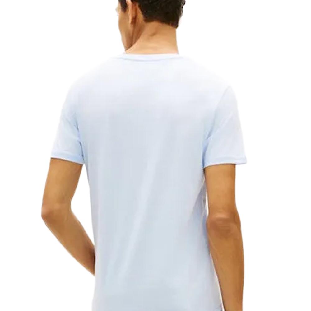 T-shirt Bleu Clair Homme Tommy Hilfiger Tjm X Slim Jaspes 1 vue 2