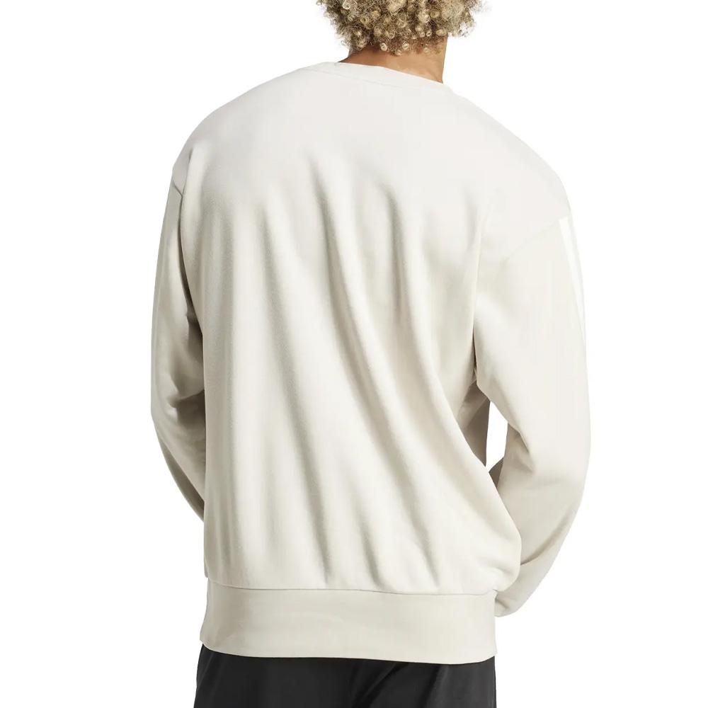 Sweat Beige Homme Adidas JE6377 vue 2