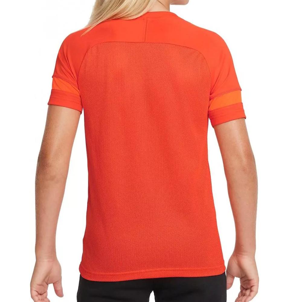 Maillot de sport Orange Enfant Nike Academy 21 vue 2