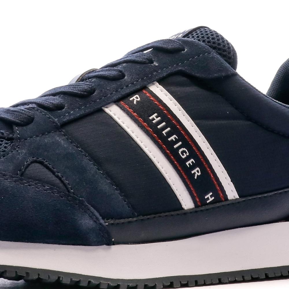 Baskets Marine Homme Tommy Hilfiger Runner Stripe vue 7