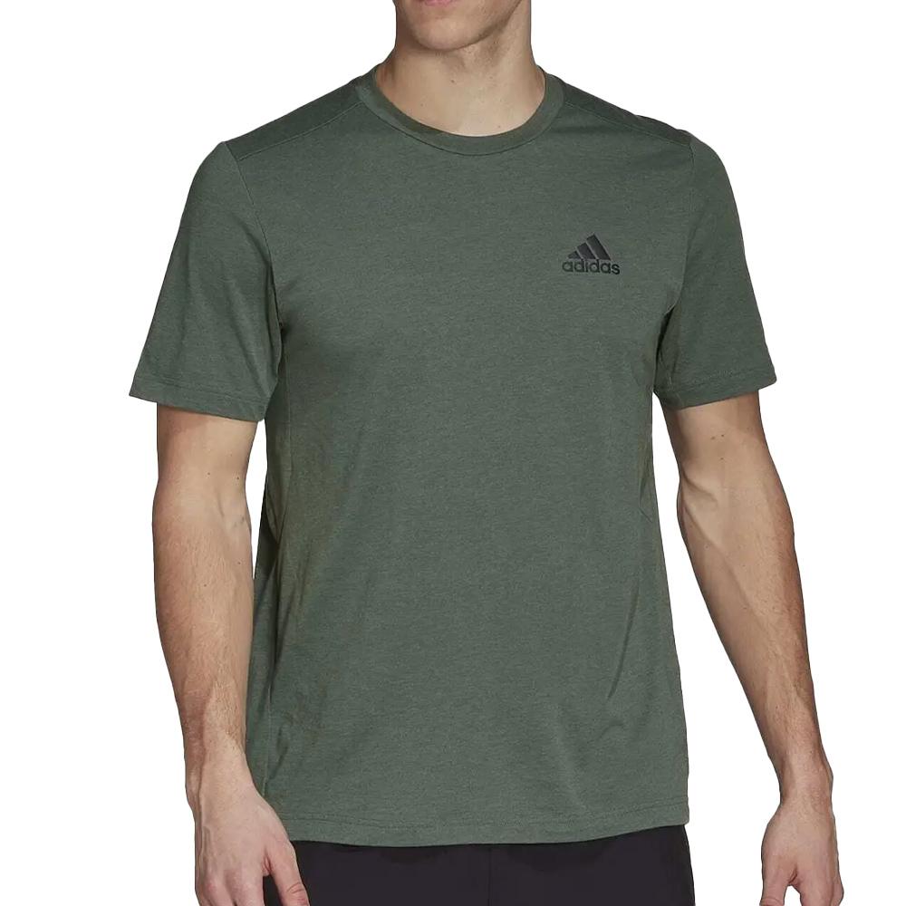 Adidas Camiseta Verde Hombre M Fr barato