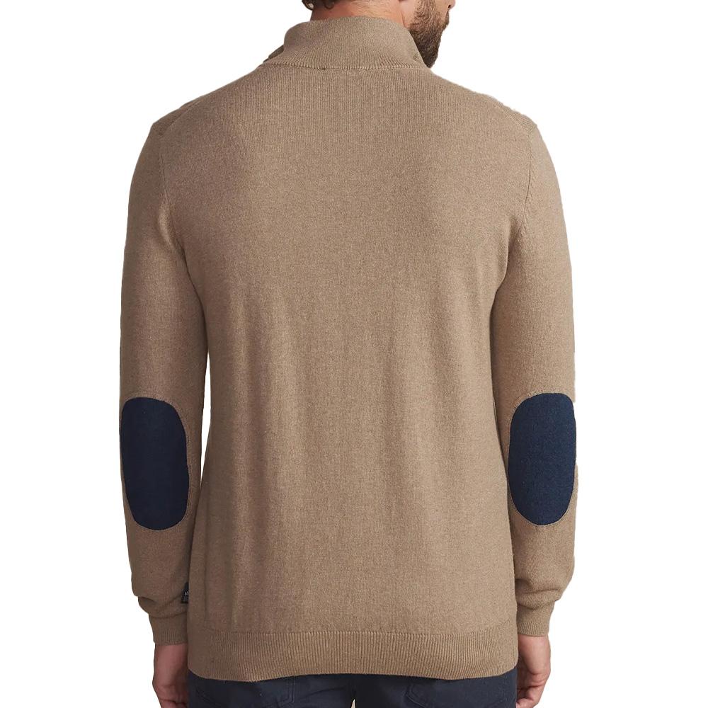 Pull Beige Homme TBS MALIKCAM vue 2