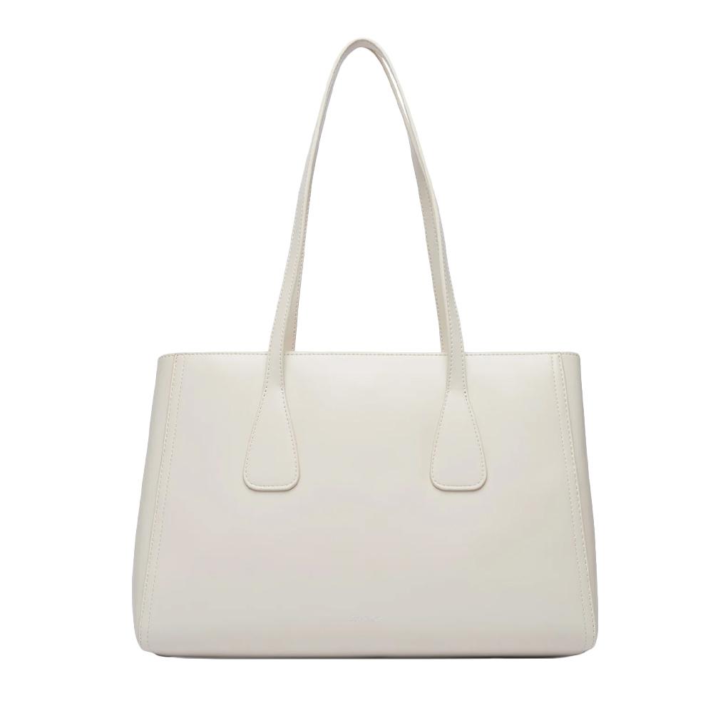 Sac Cabas Noir Femme Blanc Calvin Klein Jeans Medium vue 2