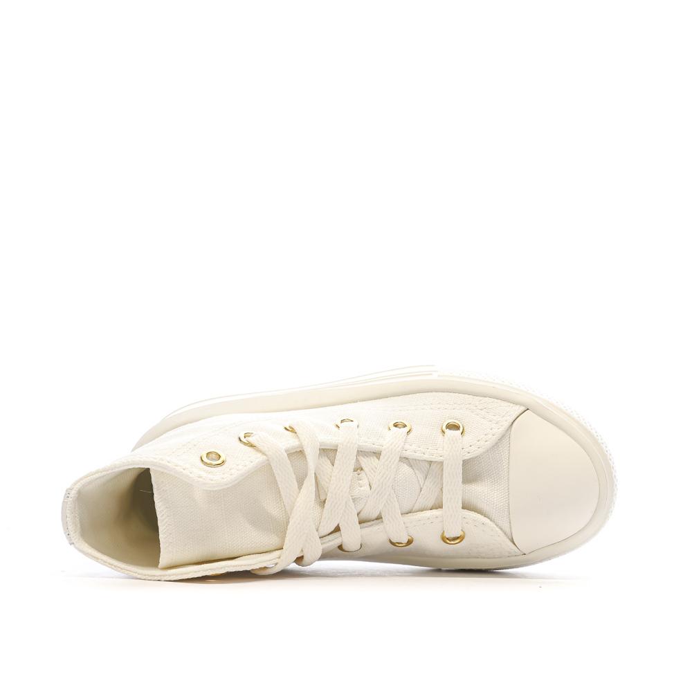 Baskets Blanches Fille Converse Tonal vue 4
