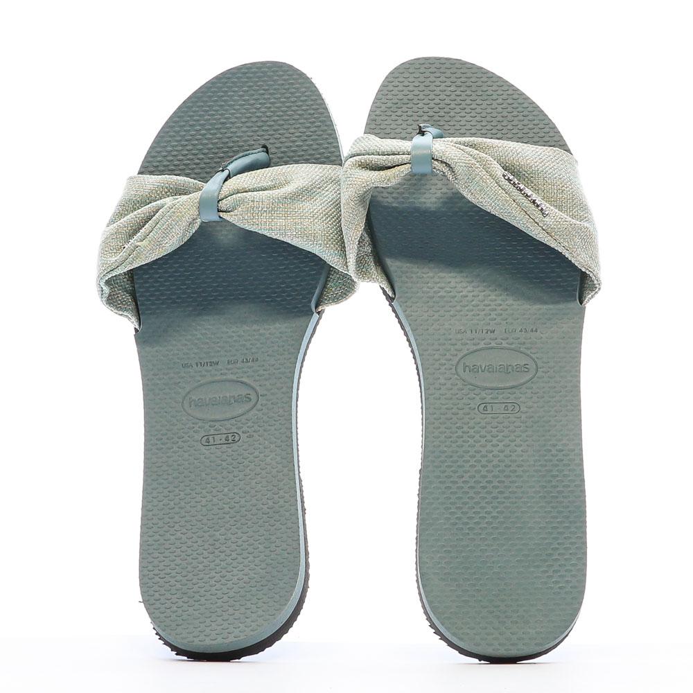 Tongs Bleu Femme Havaianas You Saint Tropez vue 3
