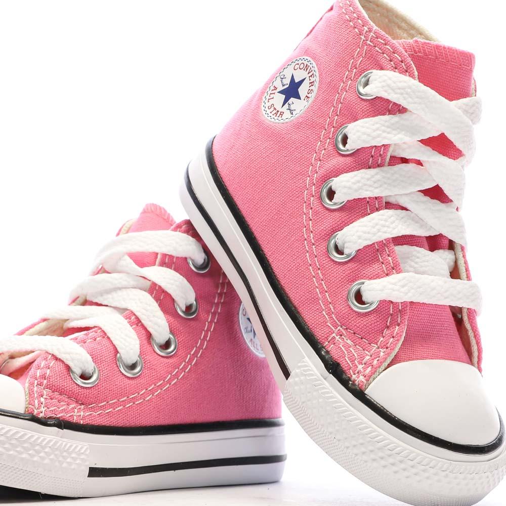Baskets Roses Fille Converse Chuck Taylor All Star vue 7