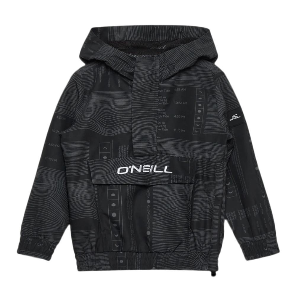 Veste Coupe-Vent Noir Garçon O'Neill Anorak pas cher