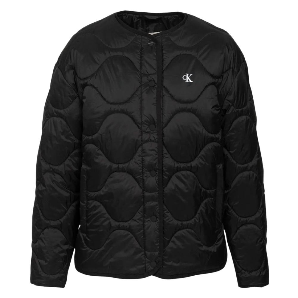 Veste Matelassée Noire Femme Calvin Klein Jeans Insulated pas cher