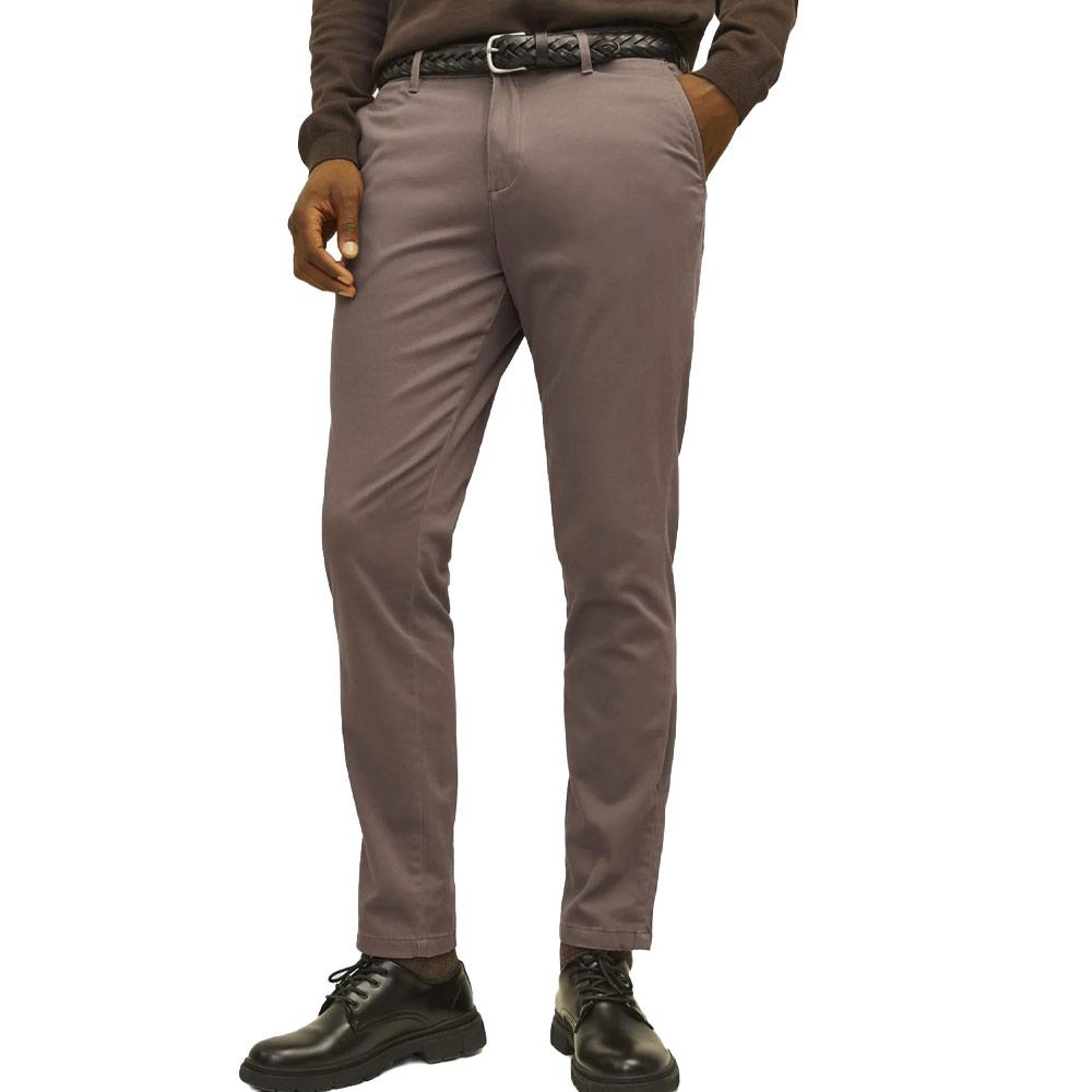 Pantalon fluide Marron Homme Jack & Jones Marco pas cher