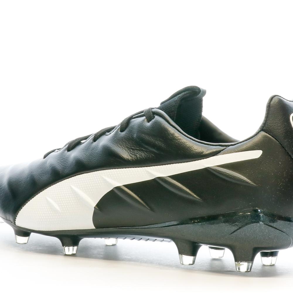 Chaussures de football Noires Homme Puma King Platinum 21 Fg/ag vue 7