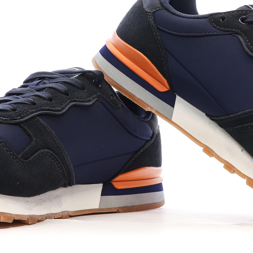 Baskets Marines/Oranges Homme Teddy Smith 120097 vue 7