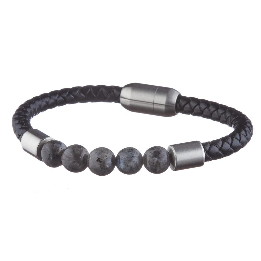 Bracelet Noir Homme Geographical Norway 315003 pas cher